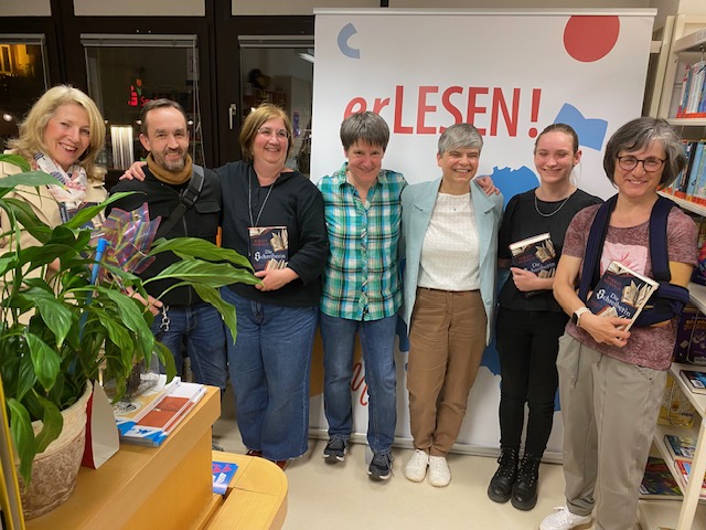 Nacht der Bibliotheken: Birgit Herold mit ihrer "Schreiberin" zu Gast bei der